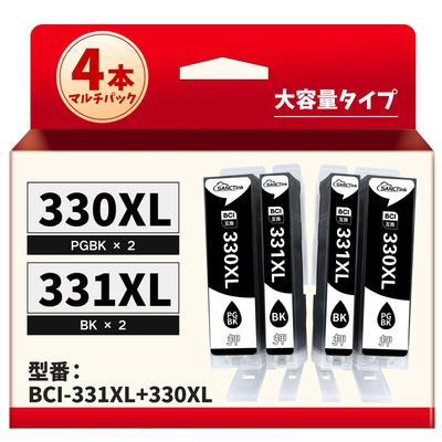 Чернильные картриджи SANCTink для Canon и PIXMA, совместимые с картриджем BCI-331XL BCI-330XL 330XLPGBK и 331XLBK с индикатором уровня чернил