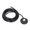 Magnetic Antennae Base Water Resistant Car Radio Antennae Magnet Mount with 5M RG58 Cable SMA Male