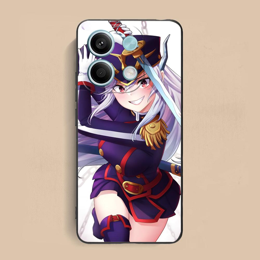 Чехол для телефона Mato seihei no slave Uzen Kyouka для Xiaomi Redmi Note 14 13 12 11 S Pro Plus 4G 5G Цветной Печатный Чехол Роскошный