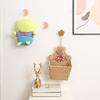 Wooden Wall Hook Lightweight Adhesive Hook with Natural Wood Grain Design Hook for Items Kids Schoolbags Hats