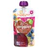 Happy Family Organics Happy Tot, Love My Veggies, 2 Years Old, Organic Banana, Beets, Squash and Blueberries, 4.22 Oz (120 G)