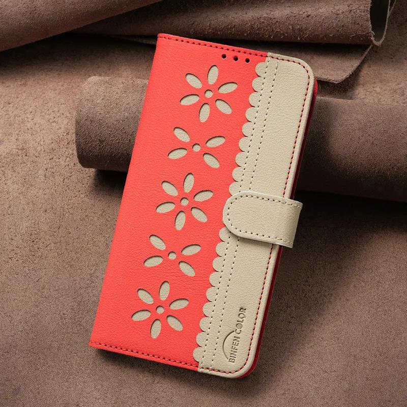 3D Emboss Floral RFID Leather Wallet Case For OPPO Realme C75 Luxury Book Cover For Realme C55 C53 C51 C 75 Funda ShockProof