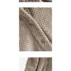 2024 Winter Plus-size Women's Hooded Coat Double-sided Cashmere Fashion Mid-length Loose Cardigan Wool Coat