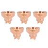 5PCS Consumables Tip Shield Brass Hand Drag Cutting Torch Shield for PMX 30XP Consumables