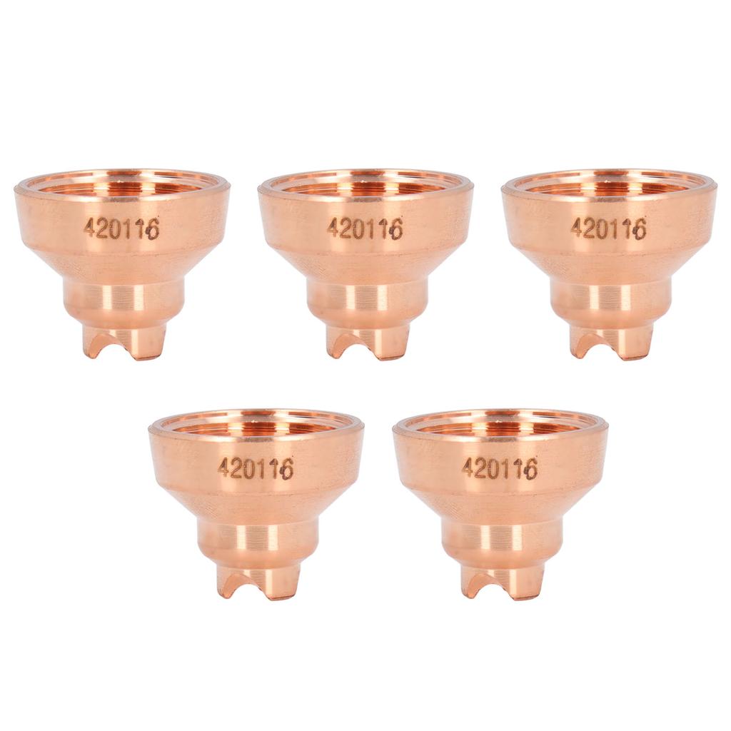 5PCS Consumables Tip Shield Brass Hand Drag Cutting Torch Shield for PMX 30XP Consumables