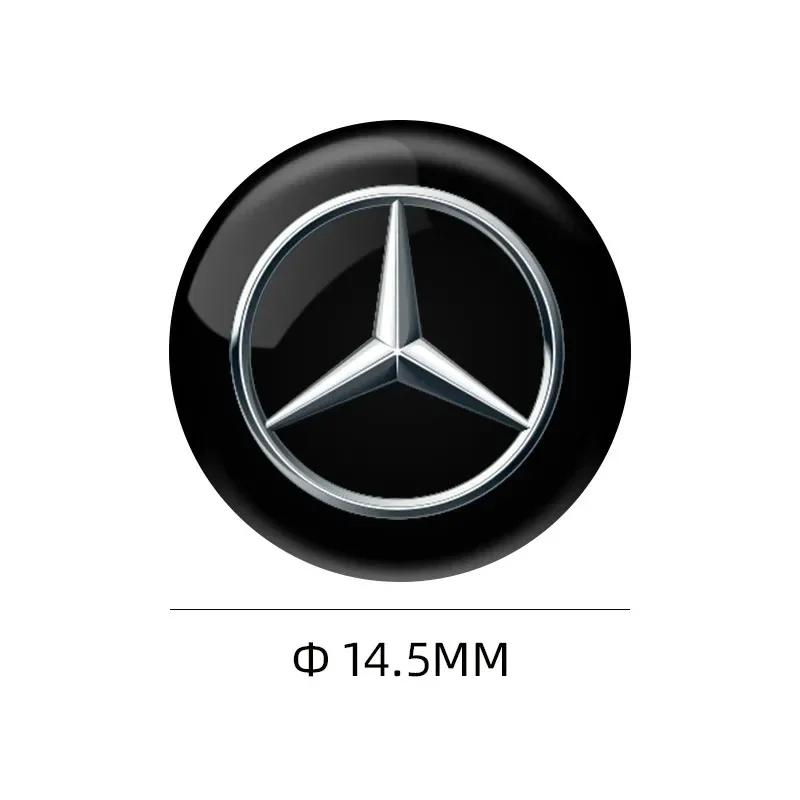 jwlsk5 2025 Hot Car Lock Keyhole Stickers Decoration Protection Car styling For Benz AMG W206 W204 W205 W212 W213 W221 W222 W223 W251 W