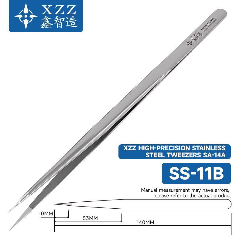 XZZ SS-11A/B/C/D/15A 3D ПИНЦЕТЫ ИЗ НЕРЖАВЕЮЩЕЙ СТАЛИ для Ремонта Телефонов Пинцет для точечной сварки припаянных проводов Пинцет для микросхем