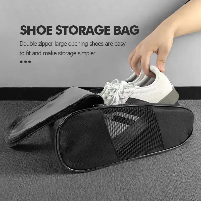AAABR1 Car Sneaker Organizers Travel Shoe Bag Storage Accessories For Skoda Octavia A5 A7 RS Fabia Superb Rapid Karoq