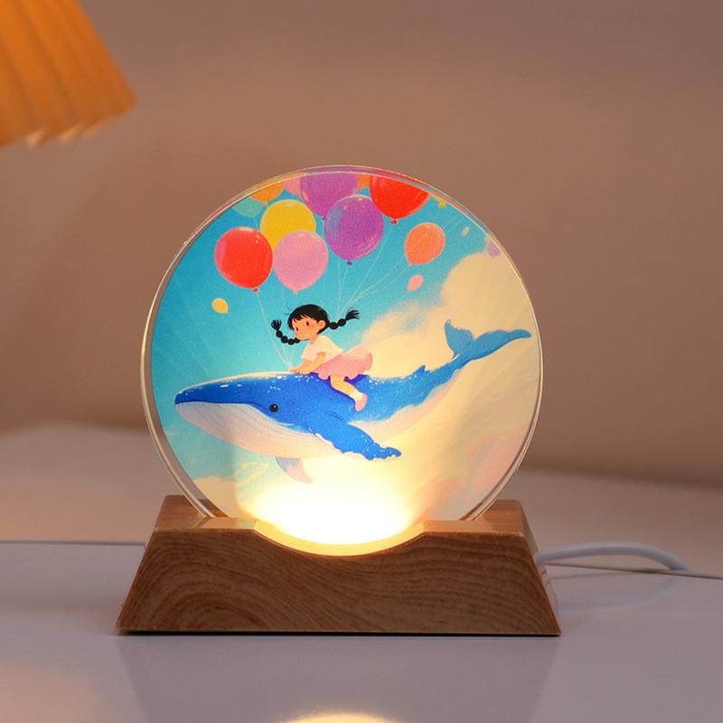 Астронавт USB Ночник Домашние украшения Орнаменты Рождественский подарок для детей