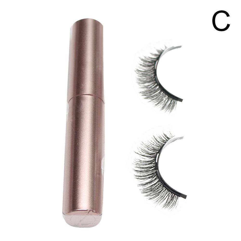 1 пара 3D магнитных накладных ресниц с магнитным макияжем, стойкий быстрый глаз, натуральные Fals T9P1