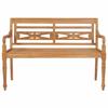 VidaXL Banc Batavia 120 cm Teck