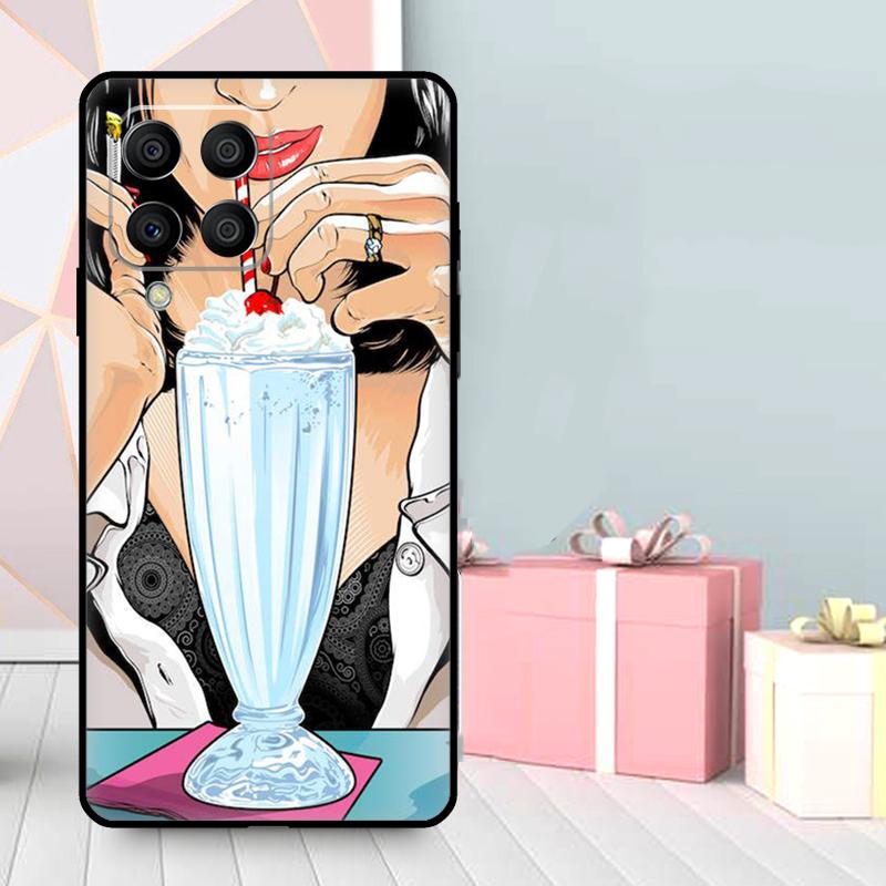 Pulp Fiction Dancing Case For Samsung Galaxy M16 M31 M21 M13 M33 M53 M15 M35 M55 M36 M56 M12 M32 M52 M14 M34 M54