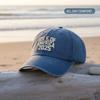 [Patriotic Baseball Cap] 2025 Gulf Of AMERICA Print Polyester Adjustable Vintage Washed Unisex Casual Outdoor Sports Sun Protection Baseball Hat -