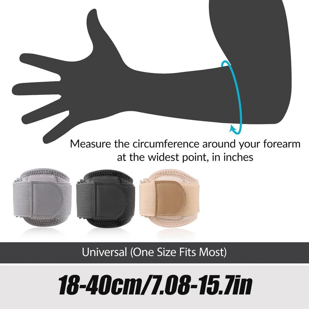 1 шт. Регулируемый локтевой бандаж с поддержкой из ЭВА-подушечки для теннисного локтя, тендинита, силовых тренировок, гольфа, давящая лента