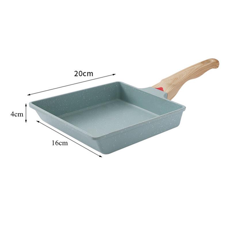 20*16 см антипригарная сковорода тамагояки японская омлетница блинница кастрюля кастрюли кухонная утварь для кухни
