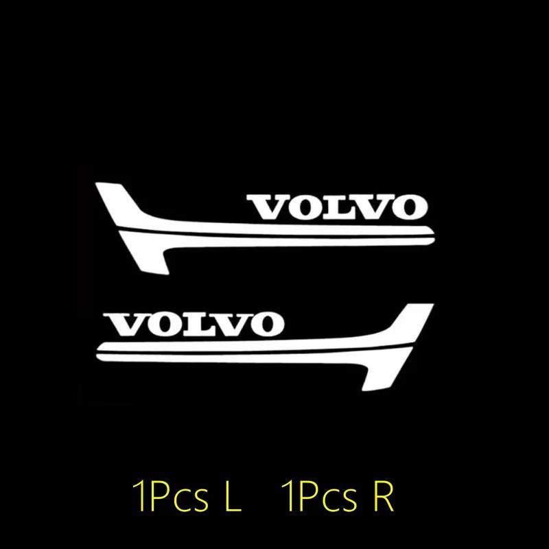 2pcs Car LED Door Welcome Light For Volvo Accessories XC40 XC60 XC90 S60 S90 V40 V60 V90 Projector Logo Ghost Shadow Light Auto