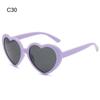 UV400 Polarized Heart Sunglasses Party Beach Love Shaped Shades Heart Shaped Sun Glasses  for Women