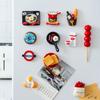 Kitchen Tools Home Decoration Bread Egg Milk Magnetic Stickers Fridge Magnet Cartoon Food Shape