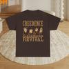 НОВАЯ хлопковая футболка Creedence Clearwater Revival Темный шоколад Полный размер S-5XL SN201 Унисекс футболка