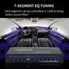 Professional 7 Band Car Equalizer Multifunctional Car Audio EQ Tuning Crossover Amplifier