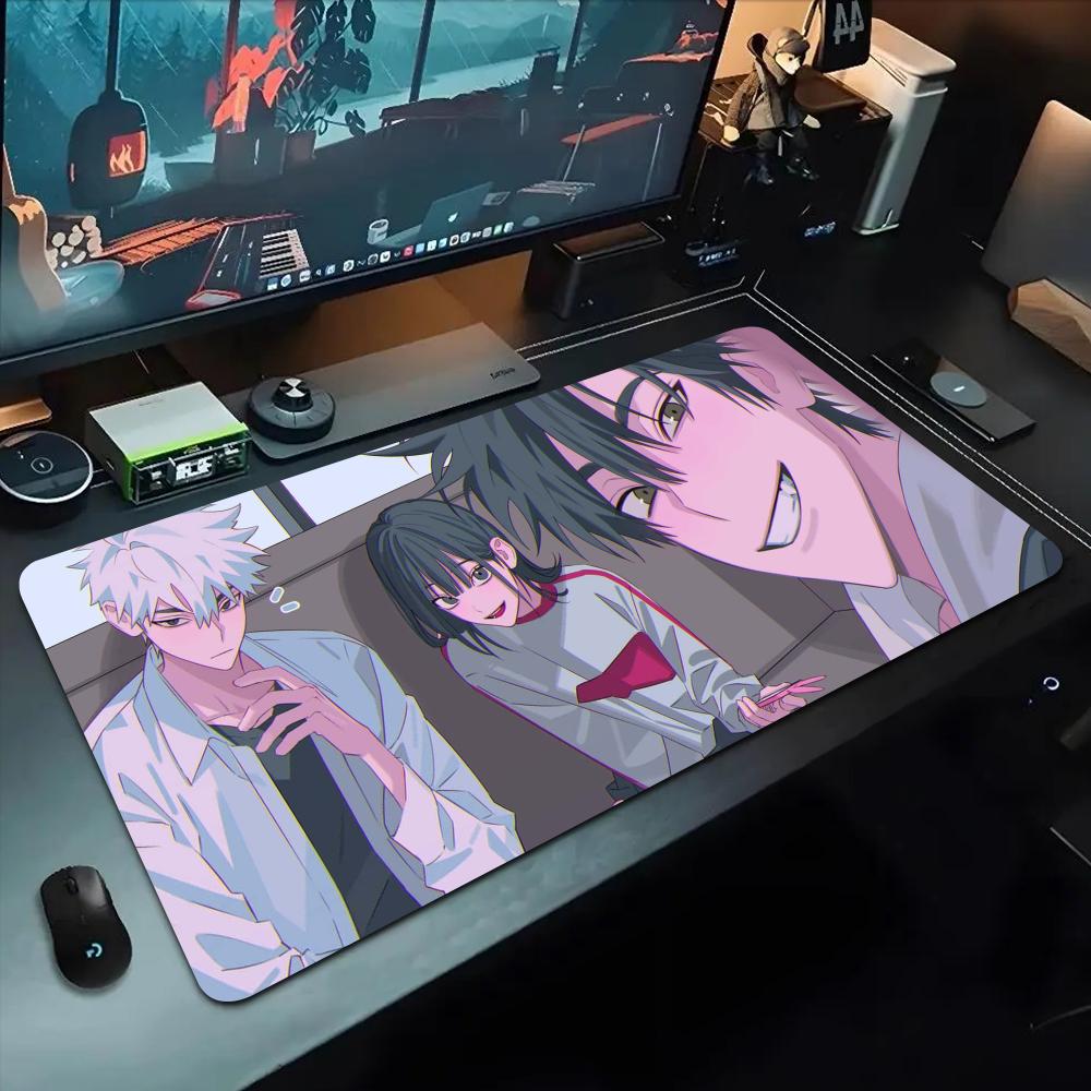 Коврик для мыши Link Click 500x1000 мм Большой игровой коврик для мыши Геймерский XL Резиновый Отаку Клавиатурный коврик Настольный коврик для ноутбука