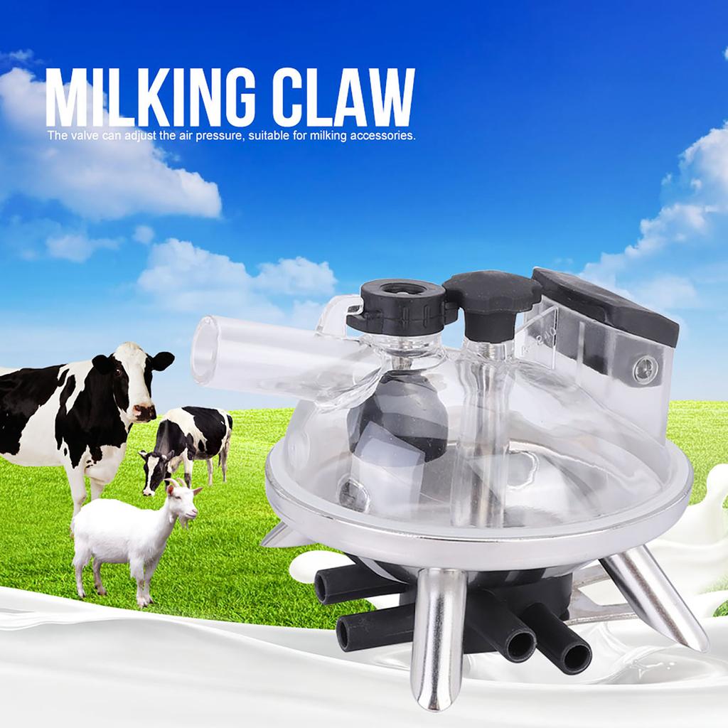 240cc Farm Cow Sheep Milking Claw Milk Collector Tool Milking Machine Accessories with Stainless