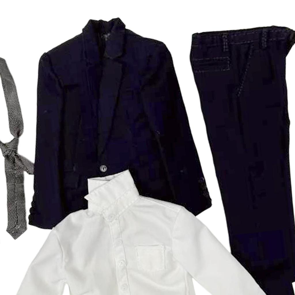 1/6 Scale Action Figures Suits Doll Clothing Accessories Model Stylish 12" Male Body Clothes Include