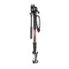 Manfrotto Element MII Video Monopod with Fluid 4 Twist Red Head, Aluminum, Sections, 137.7cm Height, 1.05kg Weight, Lock, MVMELMIIA4LIVE,