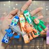 Creative Italian Brainrot Animals Keychains For Accessories Funny Ttungtung Sahur Keyrings Keychains Bags Pendant Decor Gifts