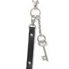 Millo Archive Cousin Leather Keychain [Silver]
