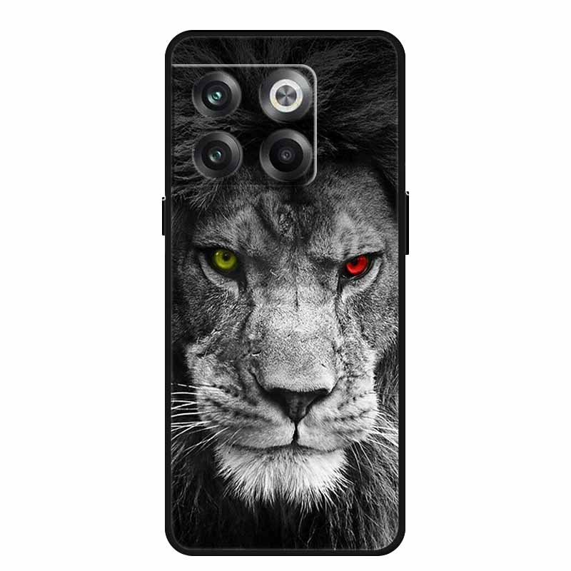 For OnePlus 10T 5G Case 1+10Pro Wolf Lion Soft TPU Silicone Back Case for OnePlus10 Pro 5G Cover Bumper Coque OnePlus 1+10T Capa