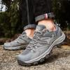 Женские дышащие походные ботинки для активного отдыха: Большой размер, мягкая подошва, сетчатый дизайн для кемпинга и приключений на бездорожье