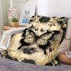 Butterfly Garden Blanket Soft And Comfortable Blanket Digital Printing Nap Blanket Bedroom