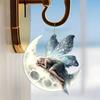 2D Flat Acrylic Sleeping Moon Elf Home Decoration Christmas Tree Decoration Car Backpack Decoration Mobile Phone Keychain Pendant