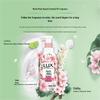 Lux Botanical Essential Oil Cherry Blossom Scented Bubble Shower Gel