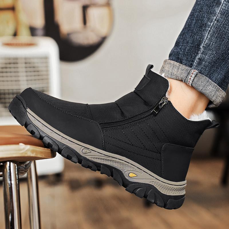 Winter Boots Same Style for Men and Women Soft Bottom Anti-Slip Warmth Preservation Free Shipping Men's Shoes Comfortable Cold Resistant