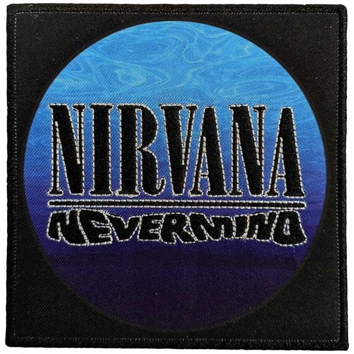 Nirvana Нашивка с волнистым логотипом Nevermind