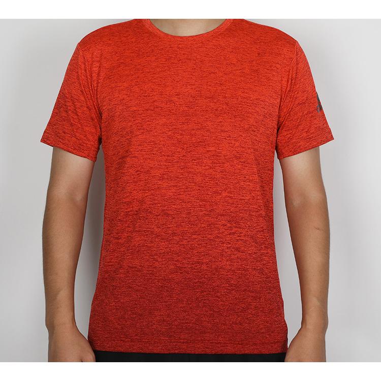 Adidas XPERIOR MERINO T Shirts Men's Orange Crew Neck Moderate Straight Fit EH4581