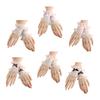 Breathable Lace Trimmed Wrist Accessories Comfortable Wear Delicate Elastic Style Arm Decoration Wedding Party