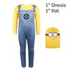Adorable Minions Cosplay Costume Perfect For Stage Performances Unisex Design For Kids