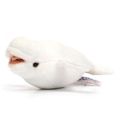 Hansa Toy Stuffed Animal 6651 Beluga Whale Beluga, 8см, белый, Популярные игрушки для корейских детей