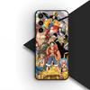 One Luffy Pieces Sanji Roronoa Zoro Silicone Phone Cover for Apple iPhone 17 Air 12 13 Pro Max Mini ProMax 7 + 8 Plus Soft Case