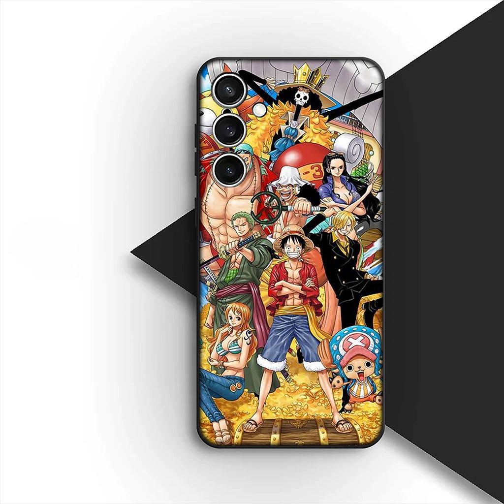 One Luffy Pieces Sanji Roronoa Zoro Silicone Phone Cover for Apple iPhone 17 Air 12 13 Pro Max Mini ProMax 7 + 8 Plus Soft Case