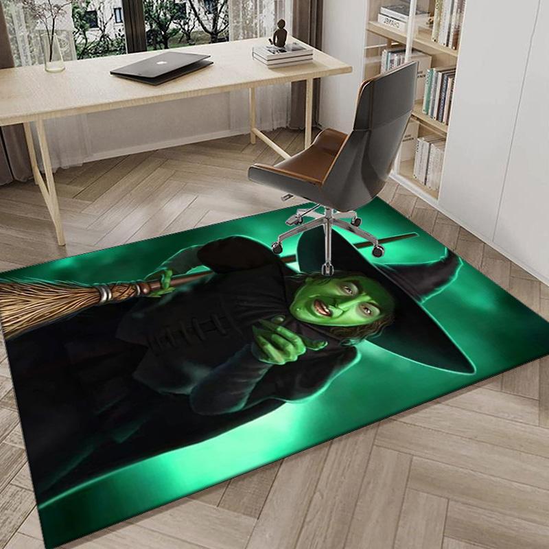 Wonderful Wizard Adventure Carpet, Chair Rug,Rug for Office Bedroom living rooms, Doormat decor Fan Gift Christmas Gift