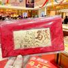 Красный конверт-сумка из чистого золота 999 пробы с креативной наклейкой для мобильного телефона Год Лошади