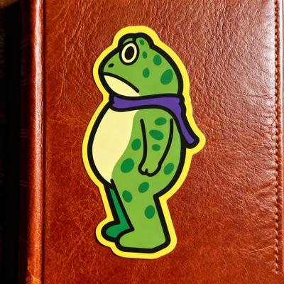 Yousheng 10 шт. Наклейки-лягушки Протест Легко наносятся Водонепроницаемая наклейка на бампер Водонепроницаемая виниловая наклейка для ноутбука, бутылки для воды, автомобиля