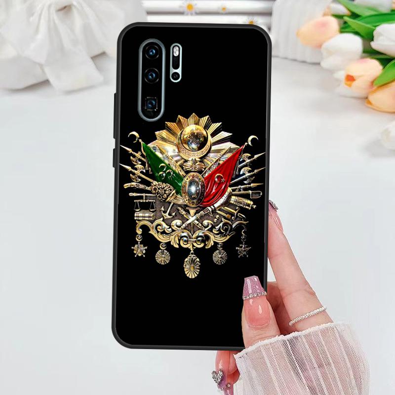 Чехол с гербом Османской империи для Huawei Nova Y90 Y70 Y61 Y60 5T Nova 9 10 SE 3i 7i 8i 11i P40 P30 Lite P60 Pro