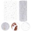 1 Roll Glitter Tulle Roll Premium Gauze Fabric Spool for DIY Tulle Ribbon Gift Wrapping Wedding Party Decoration Craft Making