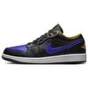Мужские кроссовки Air 1 Low Lakers Черные Dark-Concord Taxi 553558-075