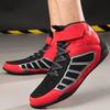 Боксерские ботинки унисекс 36-46, дышащие сетчатые ботинки большого размера, легкие боксерские ботинки, боевая тренировочная обувь, мотоциклетные ботинки
